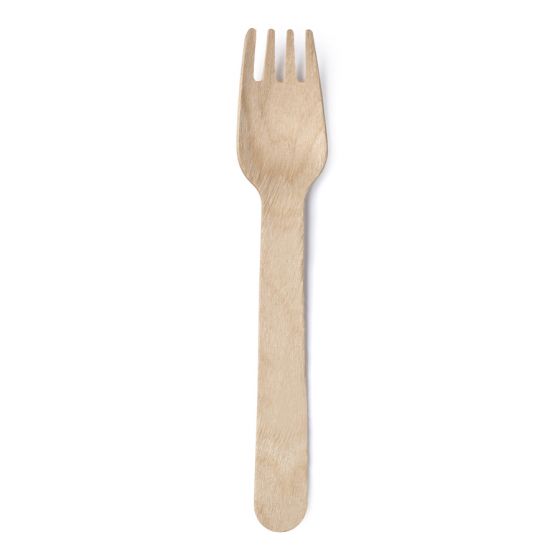 Wooden Fork (157x29x2mm) - 1x100